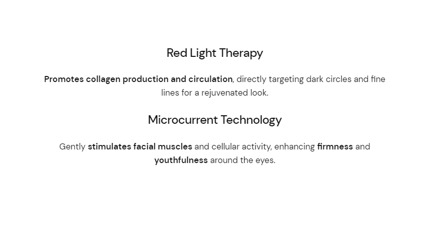 Timeless Beauty™ Red Light Microcurrent Frames